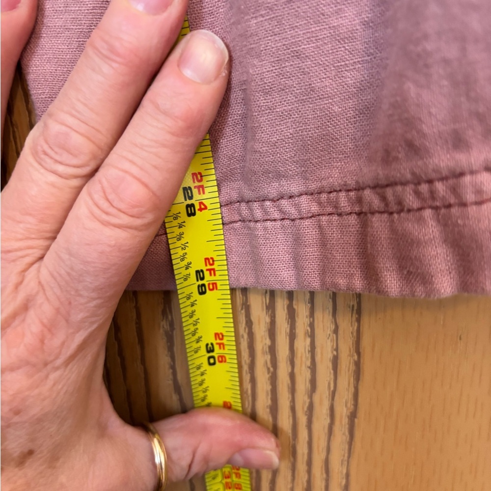 Maurices Wide Leg Linen Drawstring Cargo Pants - Picture 9 of 10